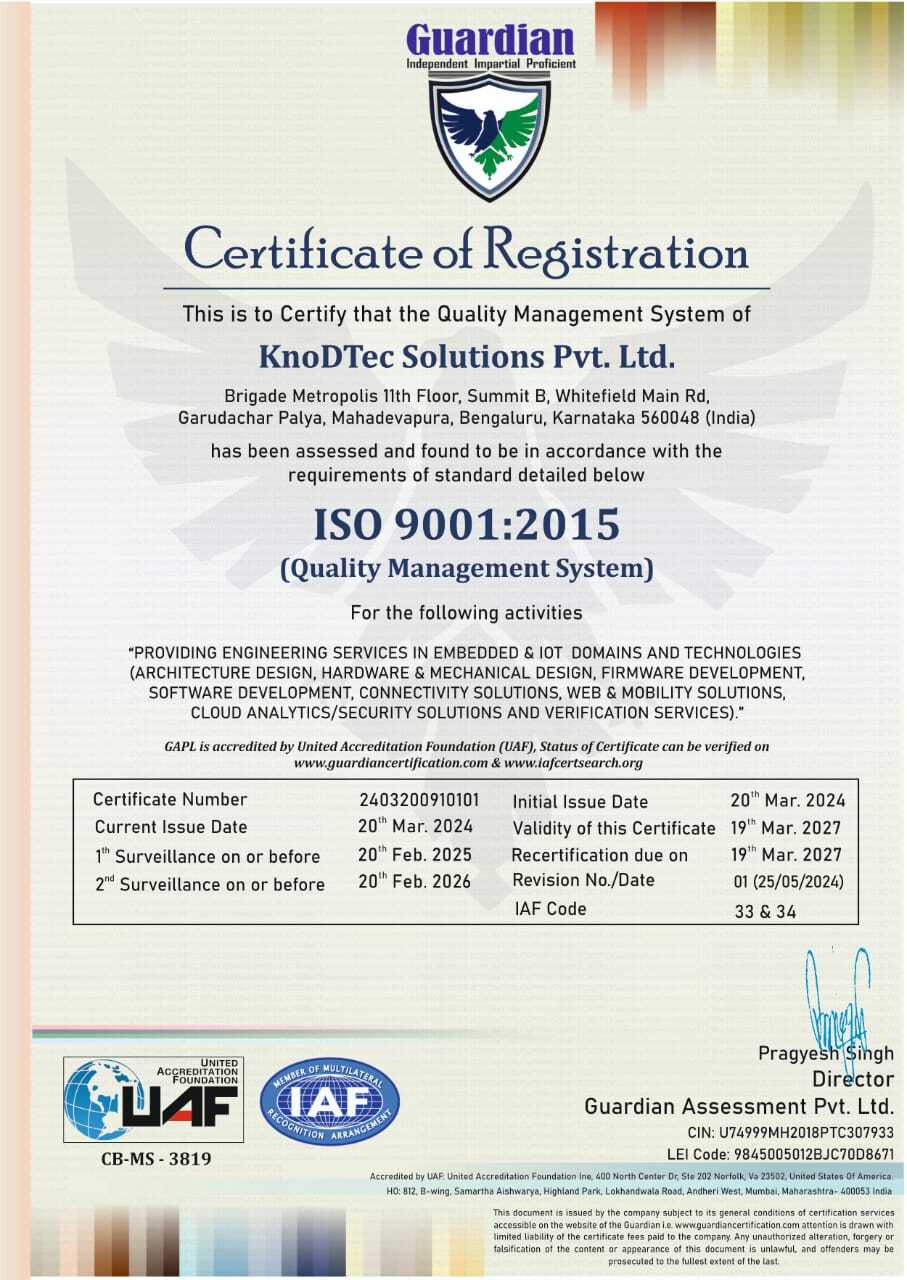 ISO IEC Certificate